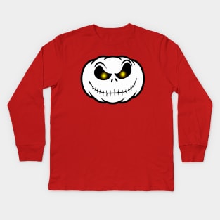 Halloween Pumpkin Kids Long Sleeve T-Shirt